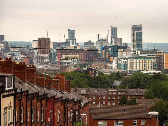 A new study has placed Yorkshire and the Humber employees as the second most likely to be made redundant across UK regions in 2024. Image shows Leeds Skyline. Picture by Bruce Rollinson