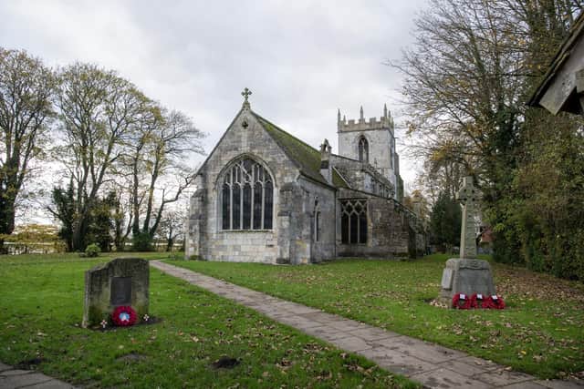 The Parish Church of All Saints Bubwith is also a memorial to 78 Squadron Bomber Command