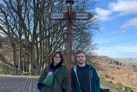 Emily Oulton and Patch Middleton of Obscura Theatre whose new audio drama Soundlandscape: The Wild Hauntings on the Moor was co-commissioned by the Bronte Parsonage Museum and Ilkley Literature Festival.