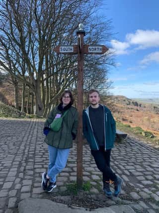 Emily Oulton and Patch Middleton of Obscura Theatre whose new audio drama Soundlandscape: The Wild Hauntings on the Moor was co-commissioned by the Bronte Parsonage Museum and Ilkley Literature Festival.