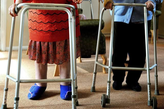 'Anyone with items like wheelchairs, walking frames and mobility equipment they no longer need could donate those'. PIC: John Stillwell/PA Wire