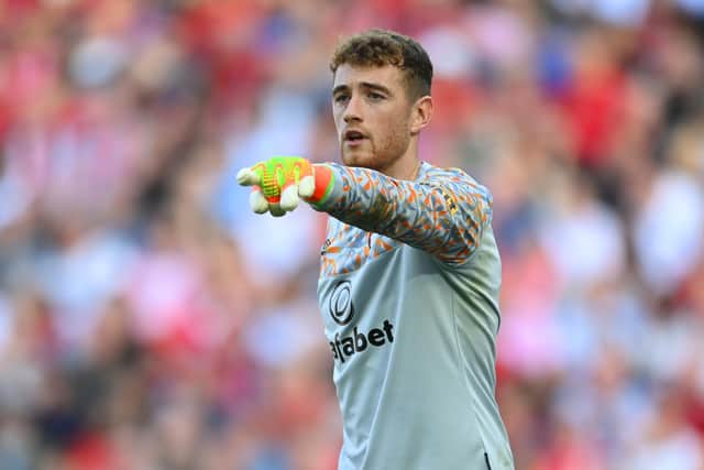 The 24-year-old was Bournemouth’s first-choice stopper during their promotion-winning 2022/23 Championship season. Image: Michael Regan/Getty Images