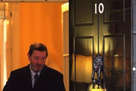 Former Home Secretary David Blunkett leaves 10 Downing Street in 2004. PIC: Scott Barbour/Getty Images