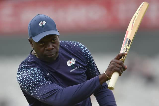 BIGGER PICTURE:  Yorkshire coach Ottis Gibson