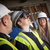 Sewell Construction gave students at Ron Dearing UTC a mixed and augmented reality (AR) tour of the former central fire station.