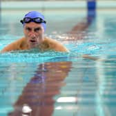 A swimmer pictured in 2015 at the Aquatics Centre at John Charles Centre for Sport, Leeds. PIC: James Hardisty