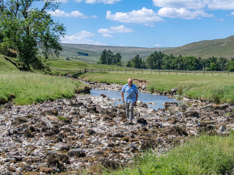The river dries up every summer during a hot spell as the water flows underground north of Litton, into huge caverns under the riverbed and re-emerges near Arncliffe downstream.