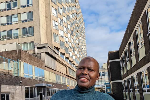 Abdi Farah, 49, said he had been given a “lifeline” by Sheffield Teaching Hospitals thanks to the new form of cancer treatment.
