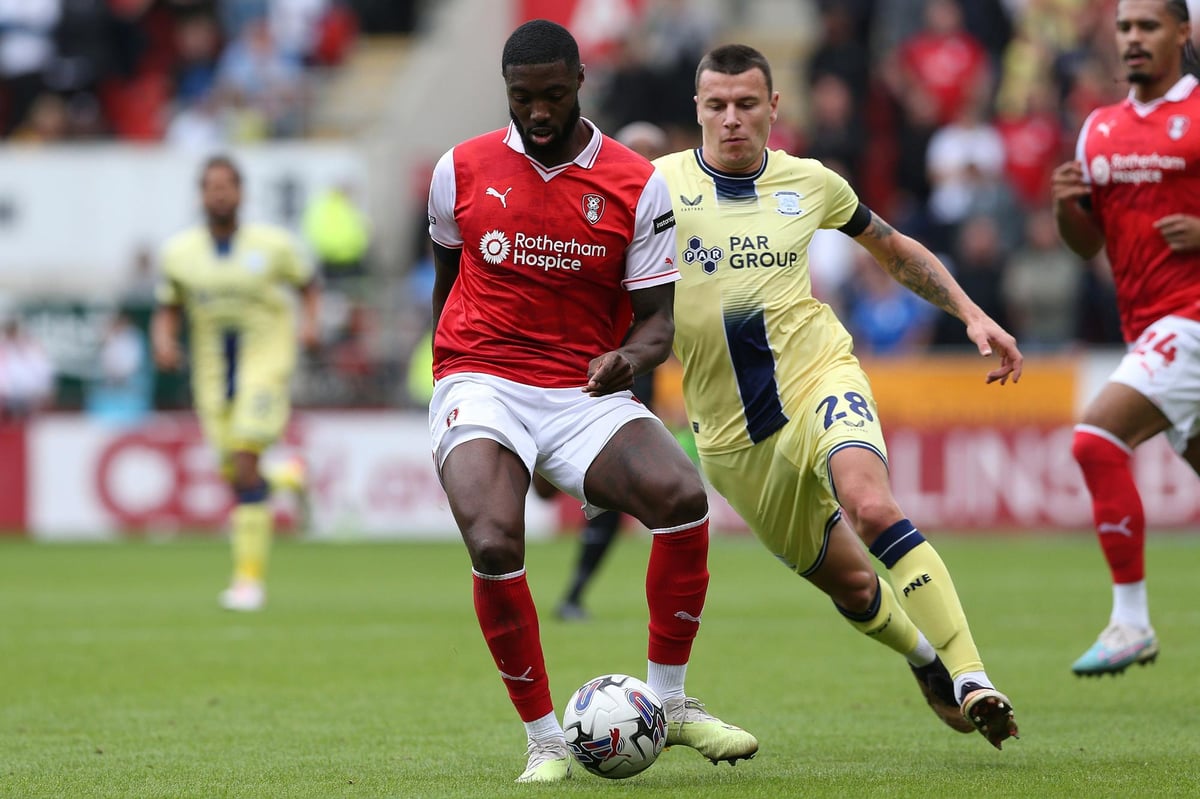 Rotherham United's defenders stand out in Preston North End player ratings - but Jordan Hugill grabs his share of the limelight