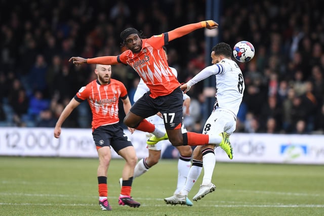 The Luton midfielder scored the only goal of the game as his side beat Stoke City 1-0 to move 10 points behind Sheffield United in second.