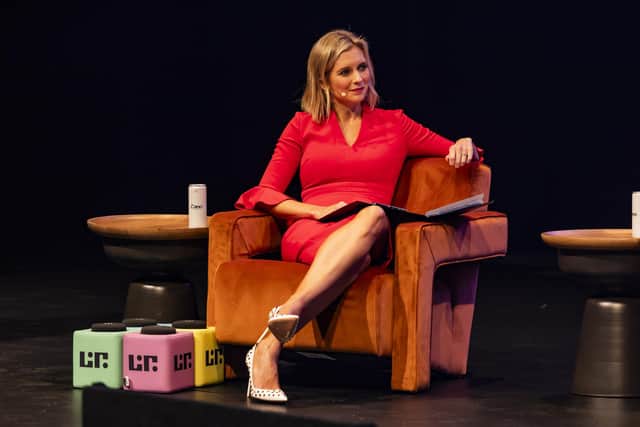 Rachel Riley at Leeds International Festival of Ideas. Photo: Chapter 81