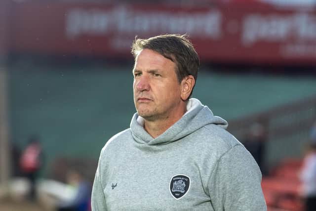 Barnsley head coach Daniel Stendel. Photo: Tony Johnson.