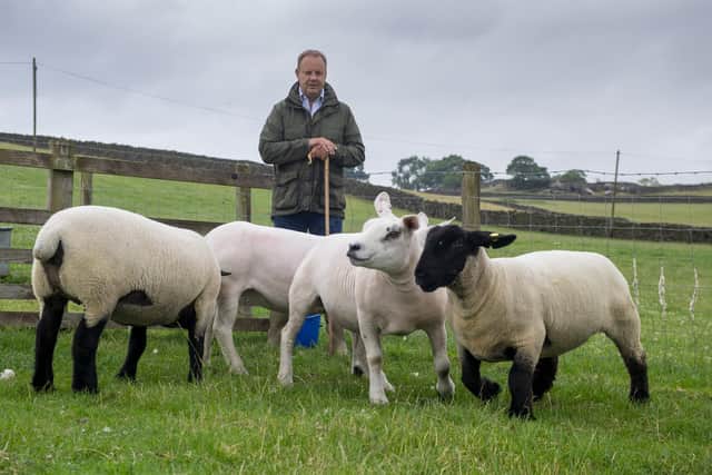 John North grew up on the family farm near Doncaster, but met his wife at the Show and now farms near Giggleswick