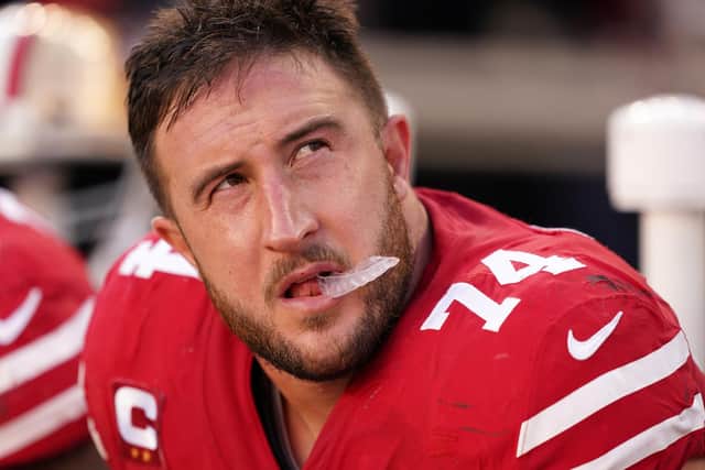 Joe Staley played 13 years with the San Francisco 49ers (Picture: Thearon W. Henderson/Getty Images)