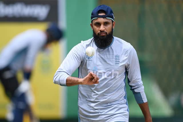 TESTIMONY: Adil Rashid, the Yorkshire and England leg-spinner, and a key witness in the Michael Vaughan case. Photo by Alex Davidson/Getty Images.