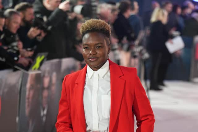 Nicola Adams attending the UK premiere of MobLand at Odeon Luxe, Leicester Square, London. Jordan Pettitt/PA Wire