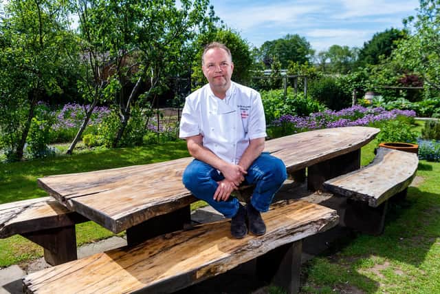 File pic: Michelin-starred chef Andrew Pern celebrating 25 years since he took over the Star Inn, in North Yorkshire, in 2021