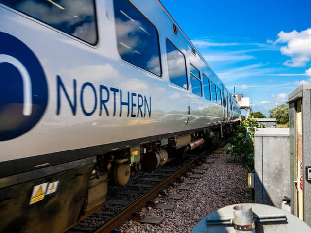 Northern train. (Pic credit: James Hardisty)