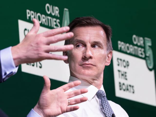 'How I laughed when I read Chancellor Jeremy Hunt’s comments in a national newspaper lamenting the fact that up to one million over-50s left the UK workforce during the pandemic and never returned'. PIC: Stefan Rousseau/PA Wire