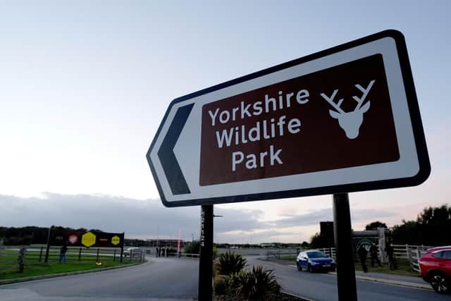 Yorkshire Wildlife Park is working with the authorities as investigations into Saturday's fatal incident continue.