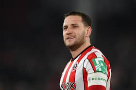 Billy Sharp left Sheffield United after helping the Blades secure promotion to the Premier League. Image: Michael Regan/Getty Images
