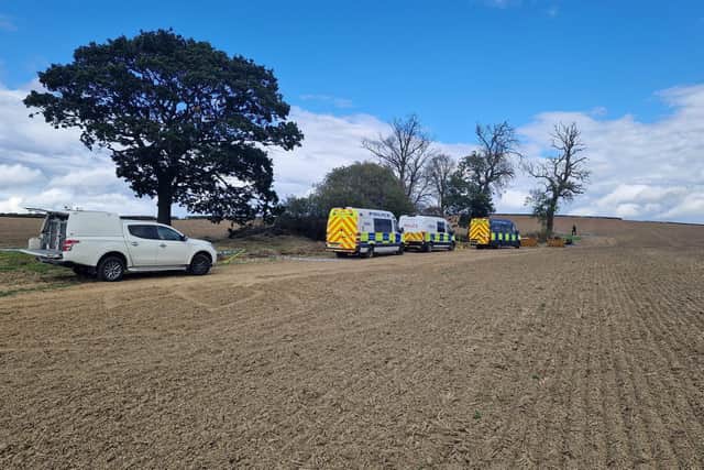 South Yorkshire Police searching land on Piper Lane in Aston, Rotherham, as part of efforts to find Teresa's remains.