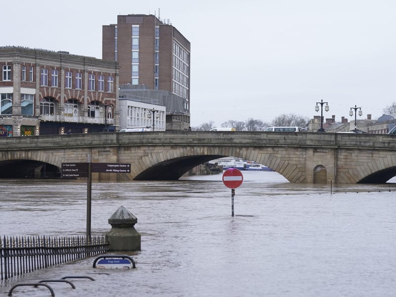 Storm Isha left two people dead and one seriously injured and now Storm Jocelyn is set to cause more flooding.
Picture: Danny Lawson/PA Wire