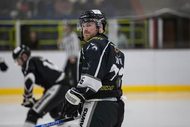 END OF AN ERA: Matty Davies will play his last game of hockey in Wednesday night's Yorkshire derby against Leeds Knights at Hul Ice Arena. Picture courtesy of Seahawks Media