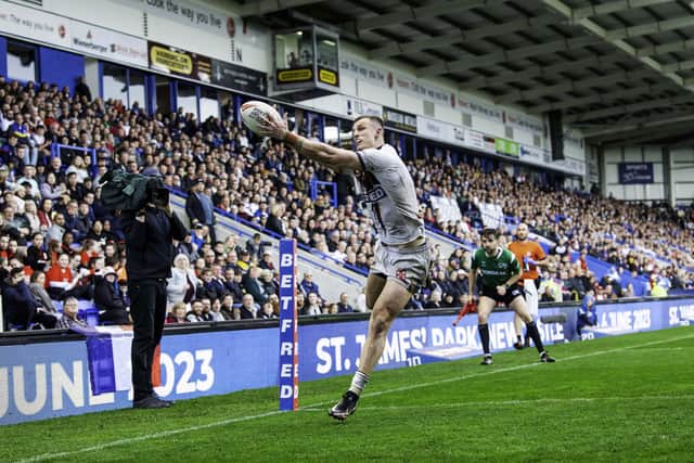 Ash Handley enjoyed a Test debut to remember. (Photo: Allan McKenzie/SWpix.com)