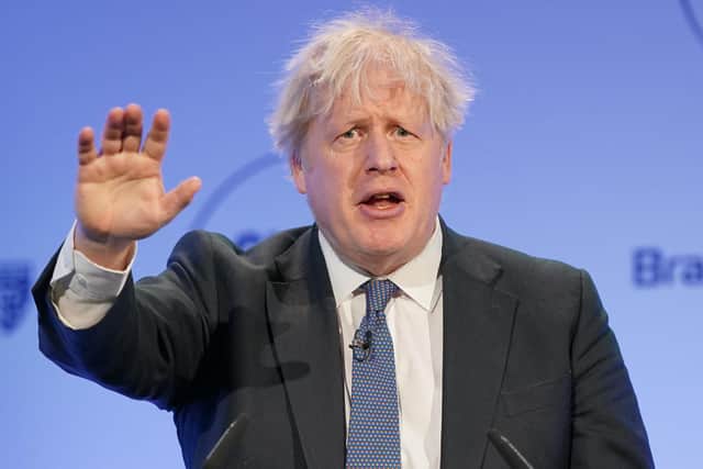 'Boris Johnson wasn’t “forced” or “kicked out” of Parliament. It was his decision alone.' PIC: PA