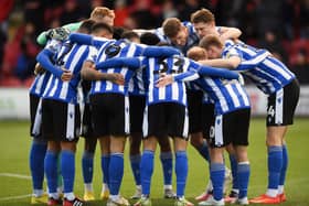 TOGETHERNESS: Sheffield Wednesday have shown their team spirit to go top of League One
