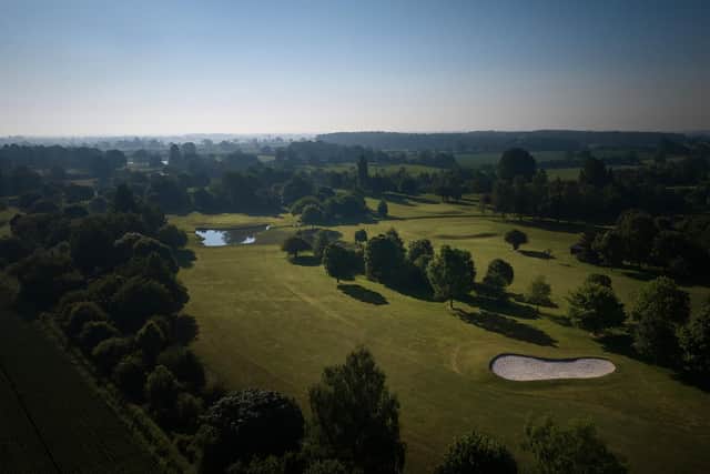 Aldwark Manor is a challenging course with a number of risk-reward holes.