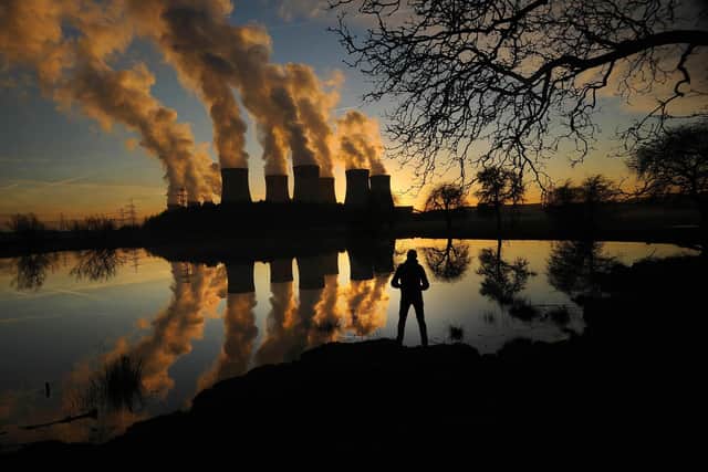 Drax Power Station in North Yorkshire is using imported wood. PIC: Simon Hulme