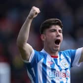 ONE FOR THE FUTURE: Huddersfield Town’s Kian Harratt - seen scoring at Watford last season - impressed on Tuesday night against Middlesbrough Picture: Steven Paston/PA