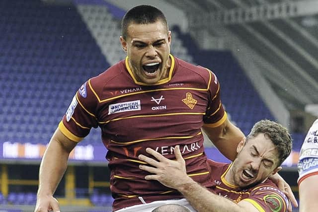 Tui Lolohea scored a stunning try for the hosts. (Photo: John Rushworth/SWpix.com)