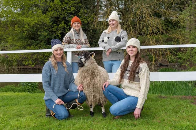 Some of the amateur models appearing at the Great Yorkshire Show 2023 fashion show. Picture by Kate Mallender.