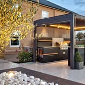 Grillo is among the companies offering outdoor kitchen options