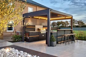 Grillo is among the companies offering outdoor kitchen options