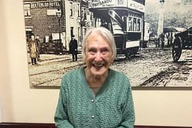Joyce Wilkinson, who celebrates her centenary on 19th August