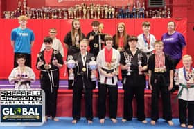 Go Dragons! Martial arts team is doing it for Yorkshire this autumn. Picture – supplied.