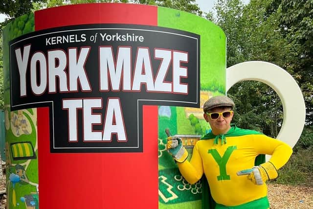 Yorkshire Man. (Pic credit: York Maze)