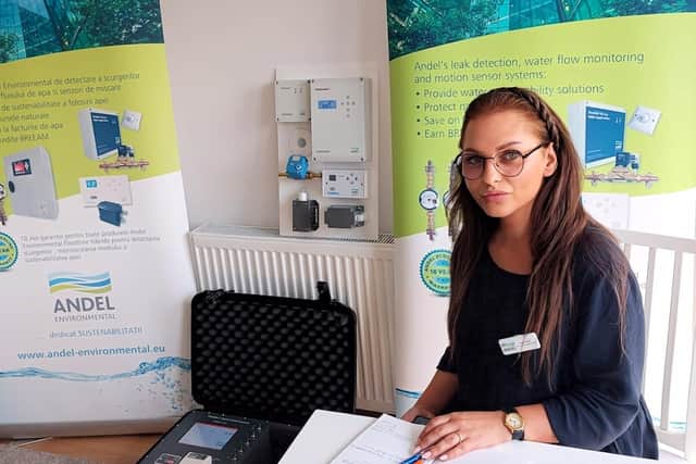 Ioana Martin, European Business Development Executive, said: “I relocated back to Romania due to Brexit and the uncertainty it brought. However, I soon realised it was a great opportunity to be able to tap into a new market and discover new opportunities." (Photo supplied by Andel)