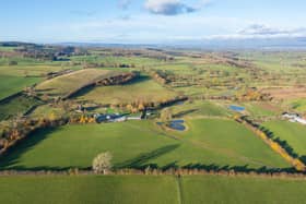 Crake Trees Manor Farm on the edge of The Yorkshire Dales National Park is for sale and presents a work and lifestyle opportunity to purchasers.