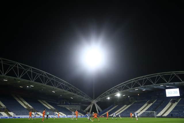 EMBARGO: Huddersfield Town have been placed under a transfer embargo by the EFL