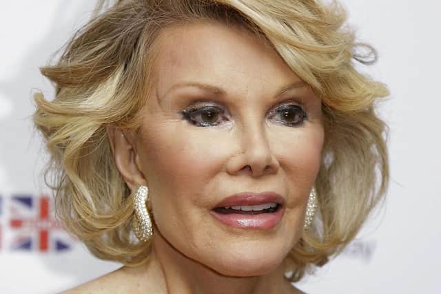 Steff says she used to watch Joan Rivers when she was growing up. Photo: Yui Mok/PA Wire