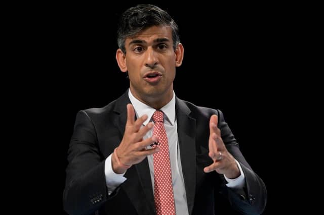 Rishi Sunak. (Pic credit: Finnbarr Webster / Getty Images)