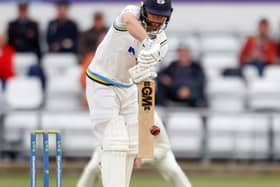 Adam Lyth in action for Yorkshire. Picture by John Heald.