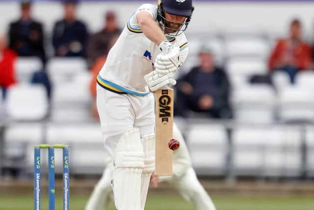 Adam Lyth in action for Yorkshire. Picture by John Heald.