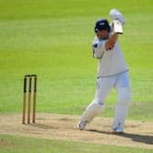 Jonny Bairstow plays a classical cover drive against Somerset at Headingley on Tuesday afternoon. Picture by Allan McKenzie/SWpix.com