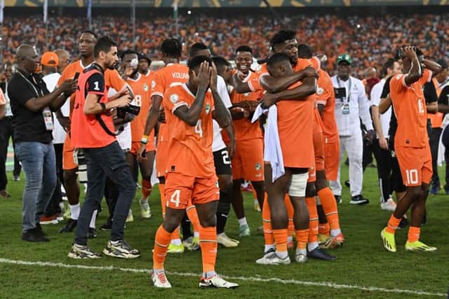 AFRICAN CHAMPION: Hull City hope to see Ivory Coast midfielder Jean Michael Seri (foreground) again at the weekend